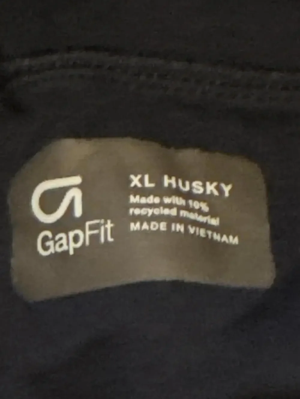 GapFit Boys Tech Black Casual XL Husky Shorts